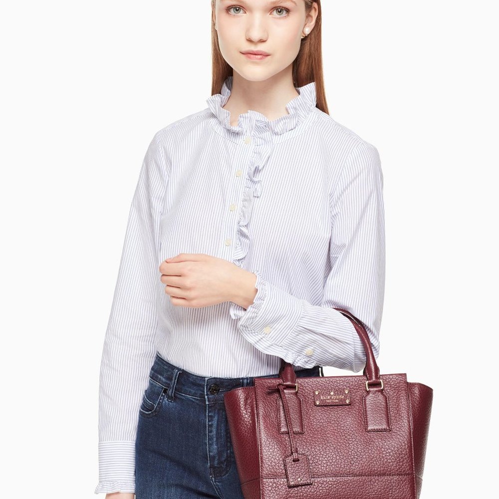 NWT Kate Spade Bay Street Small Camryn Satchel - Picture 7 of 8